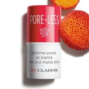 My Clarins PORE-LESS blur and matte stick